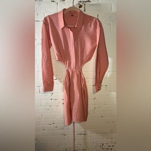 NWOT YOUNG FABULOUS & BROKE CUTOUT DRESS